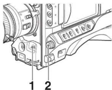 SONY PDWF335K - Pour sélectionner le mode d'obturation et la vitesse d'obturation standard - 3