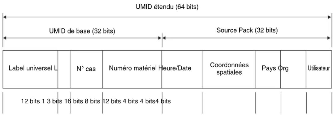 SONY PDWF335K - Qu'est-ce qu'un UMID? - 1