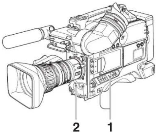 SONY PDWF335K - Pour régler l'équilibre des noirs - 1