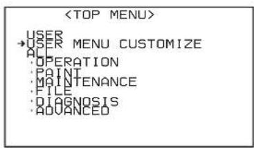 SONY PDWF335K - Menu TOP - 1
