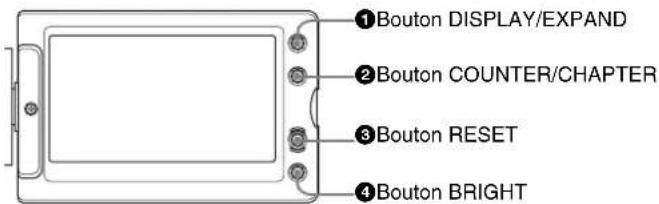 SONY PDWF335K - Boutons de contrôle du moniteur LCD - 1