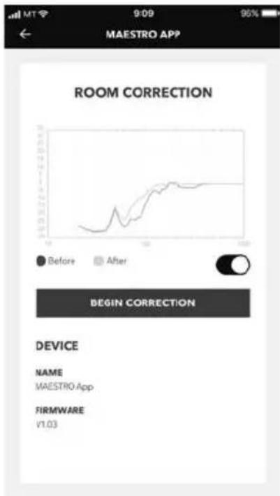 SONORO Maestro SO1000 - RUIMTECORRECTIE-APP - 4