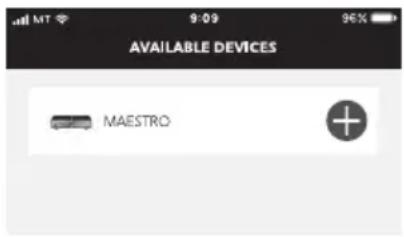 SONORO Maestro SO1000 - Steuern von MAESTRO über die UNDOK™ App. - 4