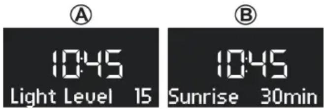 SONORO Lounge SO320 - Setting alarm light - 1