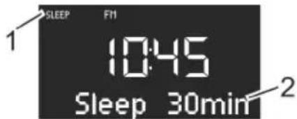 SONORO Lounge SO320 - Zeitintervall für Sleeptimer einstellen - 1