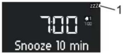 SONORO Lounge SO320 - Setting the Snooze function - 1