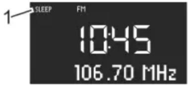 SONORO Lounge SO320 - Sleeptimer einschalten - 1