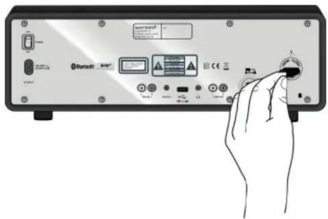 SONORO Lounge SO320 - Batterie einlegen - 1