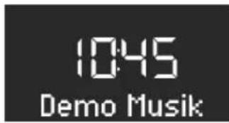 SONORO Lounge SO320 - Demo Musik ein-/ausschalten - 1