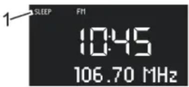 SONORO Lounge SO320 - Setting the Sleep Timer - 1