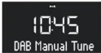 SONORO Lounge SO320 - Manual tuning condition: - 1