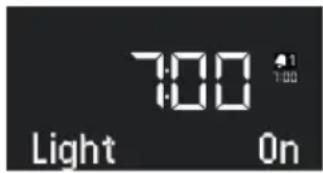 SONORO Lounge SO320 - Programming the alarm light (sunrise) - 1