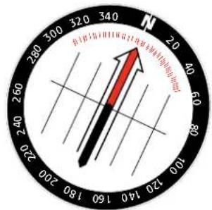 SUUNTO Arrow6 NH - 偏角修正 - 2