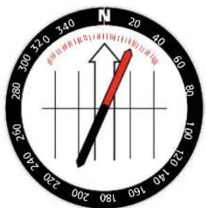SUUNTO Arrow6 NH - 偏角修正 - 1