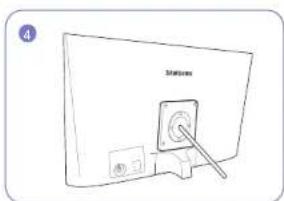 SAMSUNG S24F350FHE - 安装掛牆套件或桌面支架（S32F351FUE） - 4