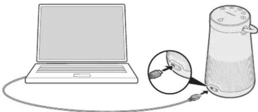 BOSE SoundLink Revolve+ II - CONECTAR O CABO USB - 1