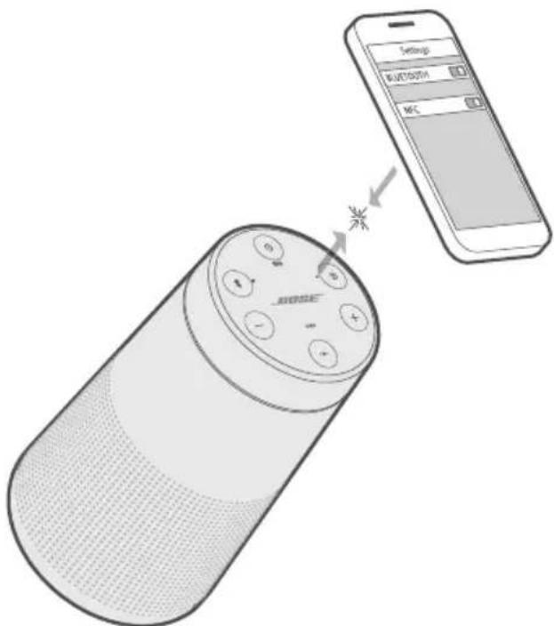 BOSE SoundLink Revolve II - EMPARELHAR UM DISPOSITIVO MOVEL COM NFC - 1