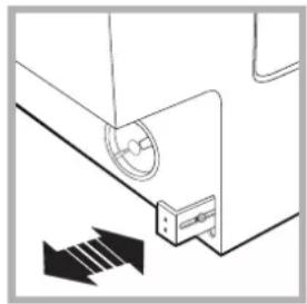 HOTPOINT BI WDHG 861484 EU - Montage de la machine à l'intérieur des éléments. - 4