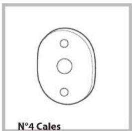 HOTPOINT BI WDHG 861484 EU - Accessoires montage porte (Fig. 1-2-3-4-5). - 3