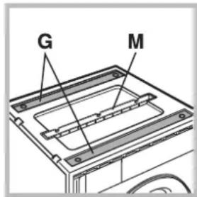 HOTPOINT BI WDHG 861484 EU - Accesorii din dotare pentru reglarea înălțimii. - 1