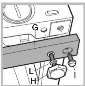 HOTPOINT BI WDHG 861484 EU - Regulação da altura da máquina. - 1