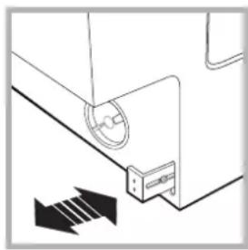 HOTPOINT BI WDHG 861484 EU - Fixarea ghidajului soclului. - 5