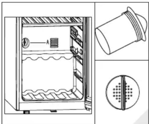 HAIER HWS84GNF - Inserting the filter: - 1