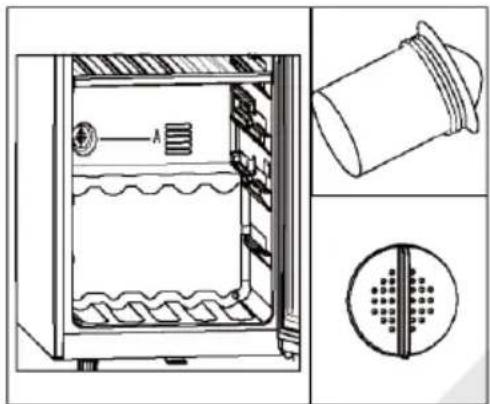 HAIER HWS84GNF - Filtri sisestamine. - 1