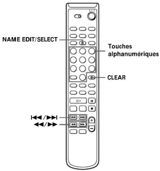 SONY MXDD5C - Titrage de plages et de MD avec la télécommande - 1