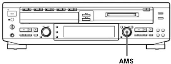 SONY MXDD5C - Début de l'enregistrement avec mémorisation préalable de données audio (Préstockage de données) - 2
