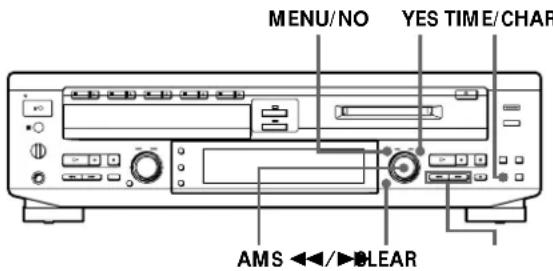 SONY MXDD5C - Titrage d'enregistrements (Fonction Name) - 1