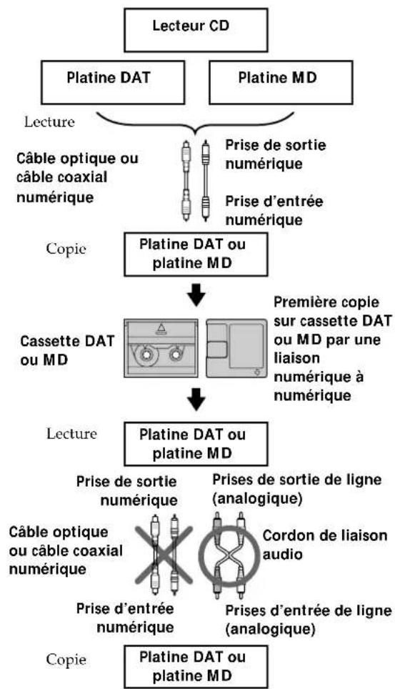 SONY MXDD5C - Guide du système de protection contre la copie abusive (SCMS) - 1