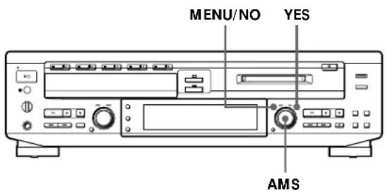 SONY MXDD5C - Combinaison de plages enregistrées (Fonction Combine) - 2