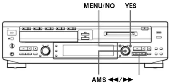 SONY MXDD5C - Division de plages enregistrées (Fonction Divide) - 2