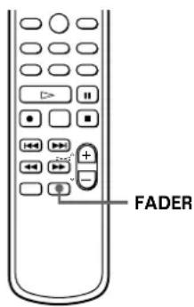 SONY MXDD5C - Entrée et sortie d'enregistrement en fondu (Fader) - 1