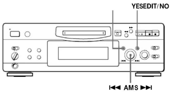 SONY MDSS707 - Erasing Recordings (Erase Function) - 1