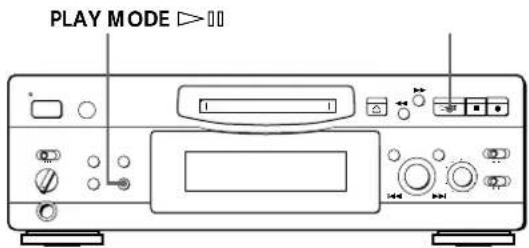 SONY MDSS707 - Lecture des plages dans un ordre aléatoire (Lecture aléatoire) - 1