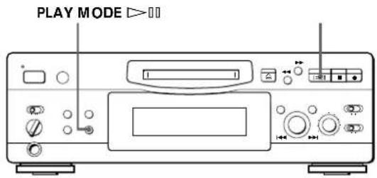 SONY MDSS707 - Playing in Random Order (Shuffle Play) - 1