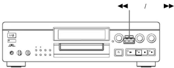 SONY MDSJA20ES - Localisation d'un point donné sur une plage - 1
