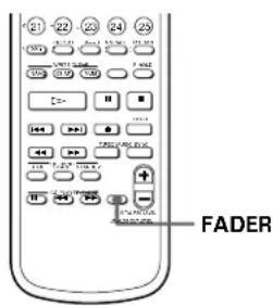 SONY MDSJA20ES - Fading In and Out (Fader) - 2