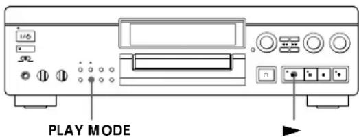 SONY MDSJA20ES - Playing in Random Order (Shuffle Play) - 1