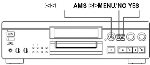 SONY MDSJA20ES - Undoing the Last Edit (Undo Function) - 1