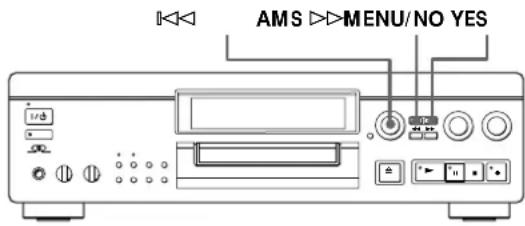 SONY MDSJA20ES - Erasing Recordings (Erase Function) - 1