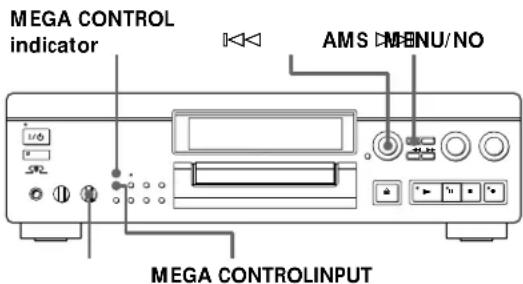 SONY MDSJA20ES - Controlling a CD Changer from the MD Deck (Mega CD Control Function) - 1