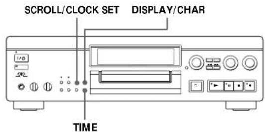 SONY MDSJA20ES - Utilisation de l'affichage - 1