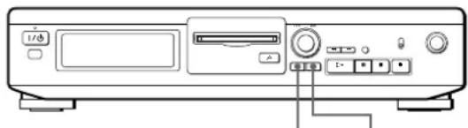 SONY MDSJE320 - Annulation de la dernier montage (Fonction UNDO) - 1