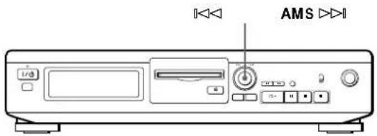 SONY MDSJE320 - Enregistrement sur des plages préexistantes - 1