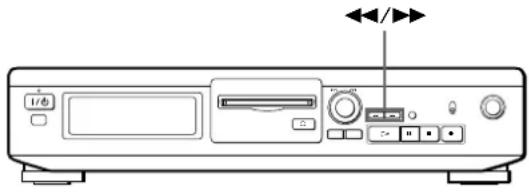 SONY MDSJE320 - Localisation d'un point donné sur une plage - 1