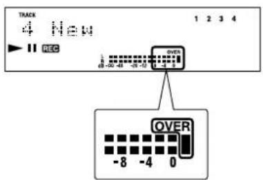 SONY MDSJE320 - Adjusting the Recording Level - 2