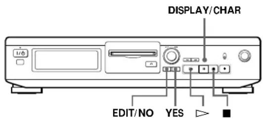 SONY MDSJE320 - Useful Tips for Recording - 1